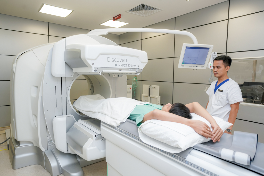 Hệ thống SPECT, CT Discovery NM, CT 670 Pro dãy hiện đại nhất Đông Nam ...